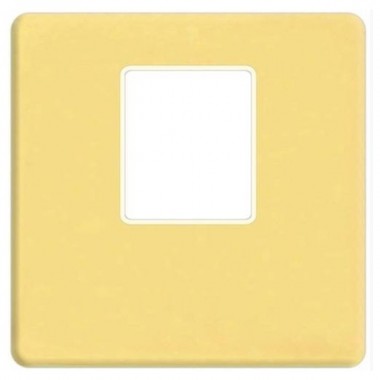 Отзывы Накладка компьютерная 1-ая RJ45 Fede Bright gold бежевый