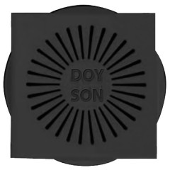 Динамик 2", 50х39, на 8 W и 8 Ом, графит