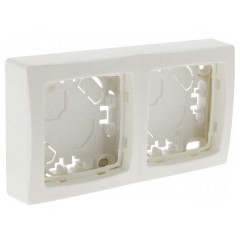 Рамка Legrand Oteo 2 поста белая