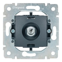 Розетка телевизионная Legrand Galea Life TV простая 1,5дБ 2400 МГц