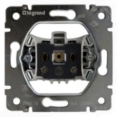 Розетка Legrand Galea Life без заземления с винтовыми клеммами