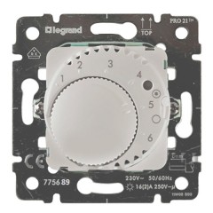 Терморегулятор Legrand Galea Life для теплых полов Aluminium