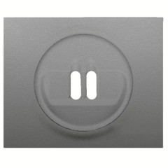 Накладка акустической розетки Legrand Galea Life Aluminium
