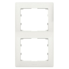 Рамка Legrand Galea Life 2 поста вертикальная Pearl
