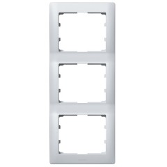 Рамка Legrand Galea Life 3 поста вертикальная Aluminium