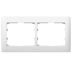 Рамка Legrand Galea Life 2 поста горизонтальная White