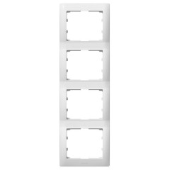 Рамка Legrand Galea Life 4 поста вертикальная White