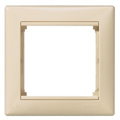 Рамка Legrand Valena 1 пост слоновая кость