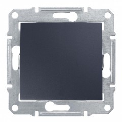Переключатель IP44 Sedna графит
