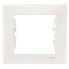 Рамка Sedna 1 пост, бежевый