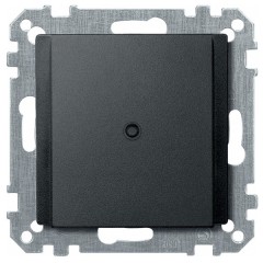 Вывод кабеля System M Merten механизм антрацит