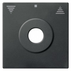 Накладка вверх/стоп/вниз для выкл. рольставней с упр. ключом System M Merten антрацит