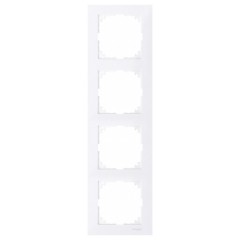 Рамка 4-ая M-Pure Бриллиантовый белый