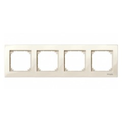 Рамка 4-ая M-Plan Merten Бежевый
