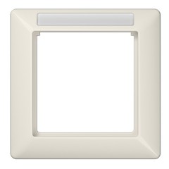 Рамка 1-ая с окошком для надписи Jung Слоновая кость