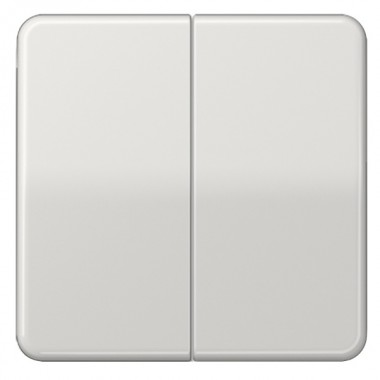 Обзор Клавиша 2-ая для двухклавишного выключателя/кнопки Jung CD Светло-серый