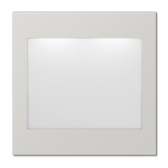 Светодиодное табло с белой и синей подсветкой для блока SV539LED Jung Светло-серый