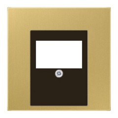 Накладка для USB зарядки и акустических розеток Jung LS Латунь Classic