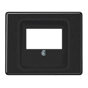 Накладка для USB зарядки и акустических розеток Jung SL500 Черный