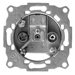 Механизм розетки ТV+FM проходная 7 dB  Alcad (BM-200)