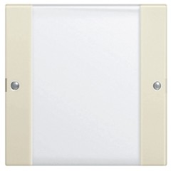 Комплект клавиш, 1 шт. с полем для надписей Gira KNX/EIB System 55 Кремовый глянцевый