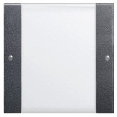 Комплект клавиш, 1 шт. с полем для надписей Gira KNX/EIB System 55 Антрацит