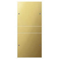 Комплект клавиш, 2 шт. (1+1) Gira KNX/EIB System 55 Латунь