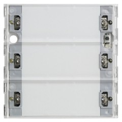 Сенсорный выключатель 3 Komfort, 3-клавишный Gira KNX/EIB System 55 + E22