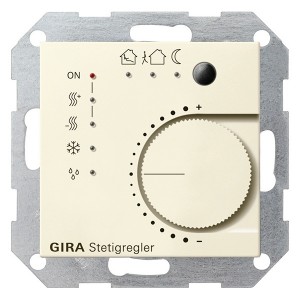 Отзывы Многофункциональный термостат Gira KNX/EIB System 55 Кремовый глянцевый