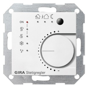 Купить Многофункциональный термостат Gira KNX/EIB System 55 Белый матовый