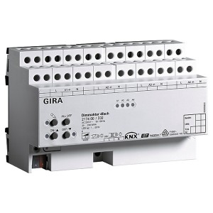 Отзывы Светорегулятор, 4-канальный Gira KNX/EIB REG plus-типа