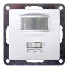 Датчик движения скрытой установки для помещений 50-500Вт Экопласт LK60, белый