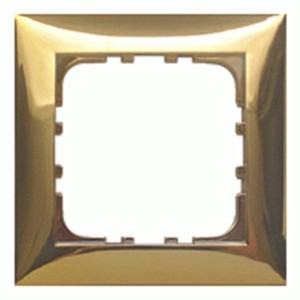 Обзор Рамка 1-постовая Экопласт LK60, золото