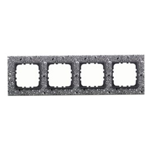 Купить Рамка 4-постовая Экопласт LK60 из декоративного камня (серый гранит) LK60