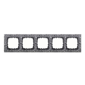 Отзывы Рамка 5-постовая Экопласт LK60 из декоративного камня (серый гранит) LK60