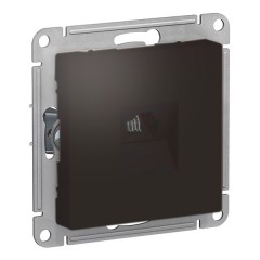 Розетка телефонная RJ11 SE AtlasDesign, мокко
