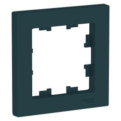 Рамка SE AtlasDesign 1 пост, изумруд