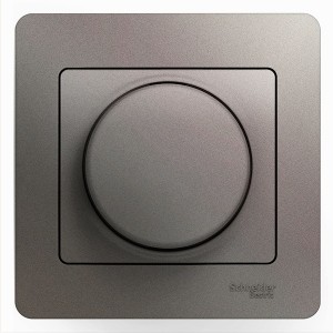 Обзор Светорегулятор (диммер) LED RC 630Вт/ВА в сборе SE Glossa, платина