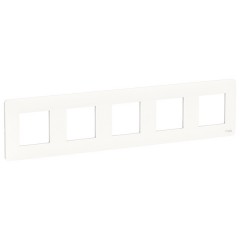 Рамка Unica Studio 5  постов, белый