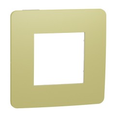 Рамка Unica Studio Color 1 пост, зеленое яблоко/белый Рамка Unica Studio Color 1 пост, зеленое яблоко/белый