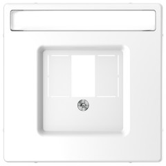 Накладка для TAE/Audio/USB Merten D-Life, белый лотос