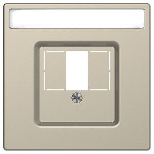 Обзор Накладка для TAE/Audio/USB Merten D-Life, Сахара