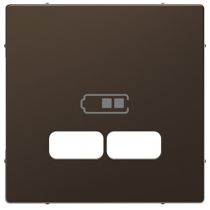 Накладка для USB механизма 2,1А Merten D-Life, мокко