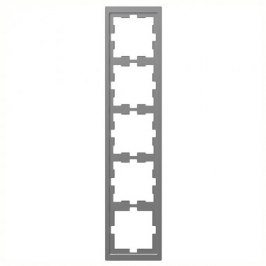 Отзывы Рамка 5-ая Merten D-Life, нержавеющая сталь