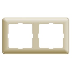 Рамка 2 поста SE W59, слоновая кость