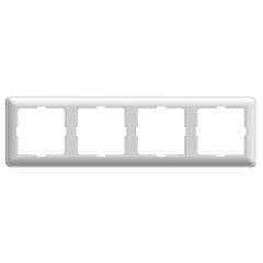 Рамка 4 поста SE W59, белый