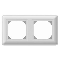 Рамка SE W59 Aqua 2-поста IP44, белый