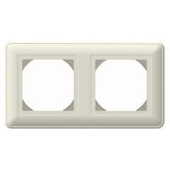 Рамка SE W59 Aqua 2-поста IP44, слоновая кость