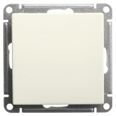 Розетка с заземлением со шторками 16А  SE W59 Aqua IP44, слоновая кость
