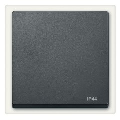 Клавиша 1-ая IP44 для выключателей и кнопок System M Merten антрацит